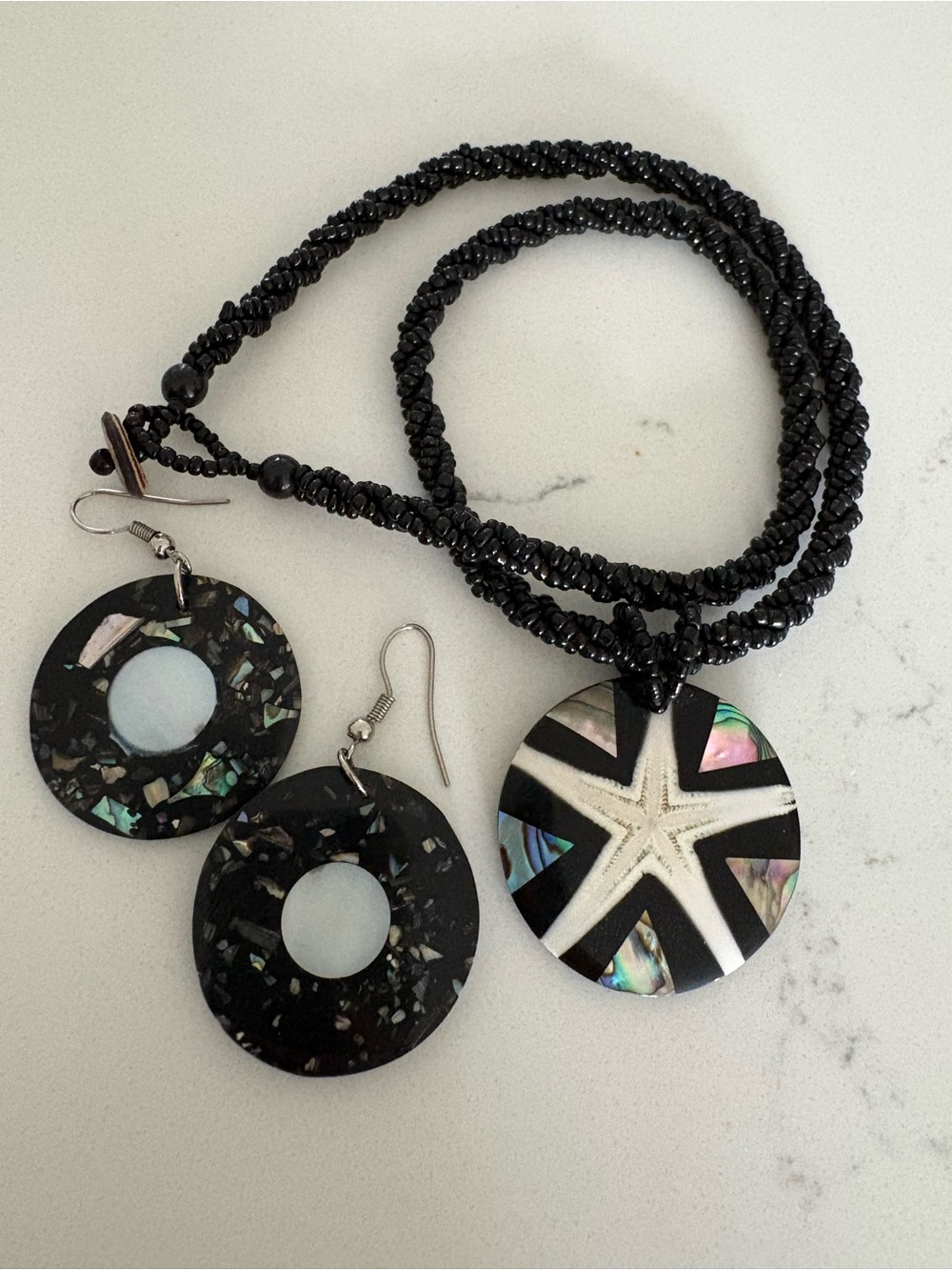 Starfish Shell Jewelry Set - Picture 8 of 9